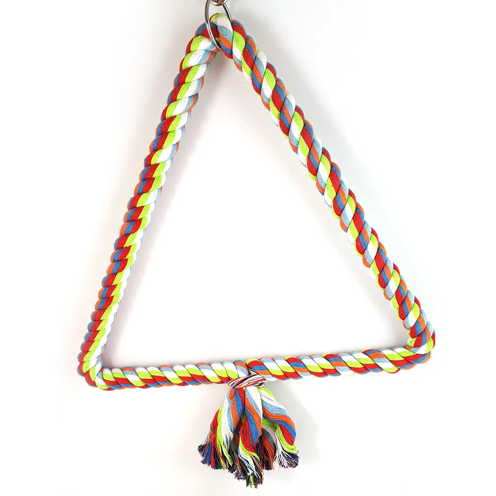 Cotton Rope Triangle Swing
