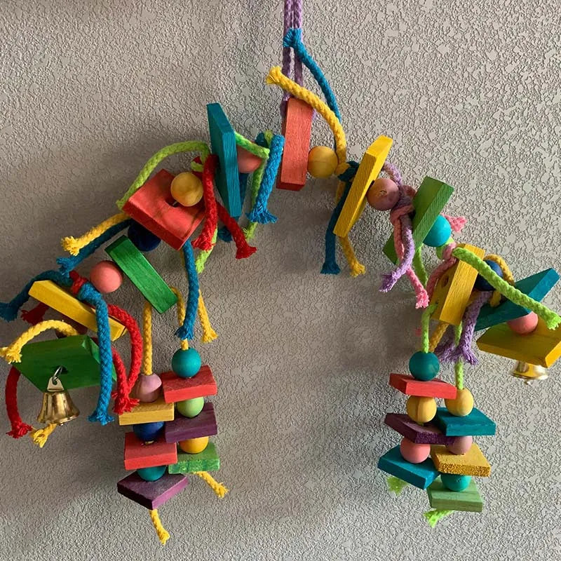 Colorful Wooden Chewing Toy