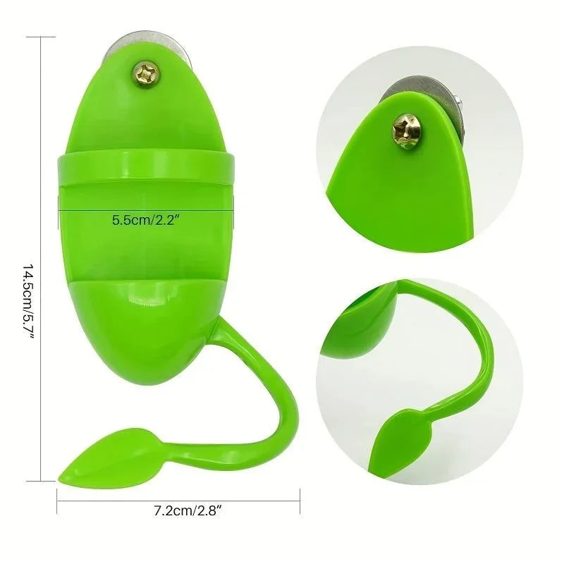 Bird Cuttlebone Holder - Cage Feeding Rack for Parrots