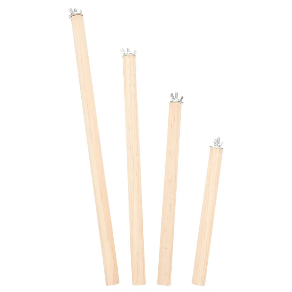 Natural Wood Perch Set - 4 pieces