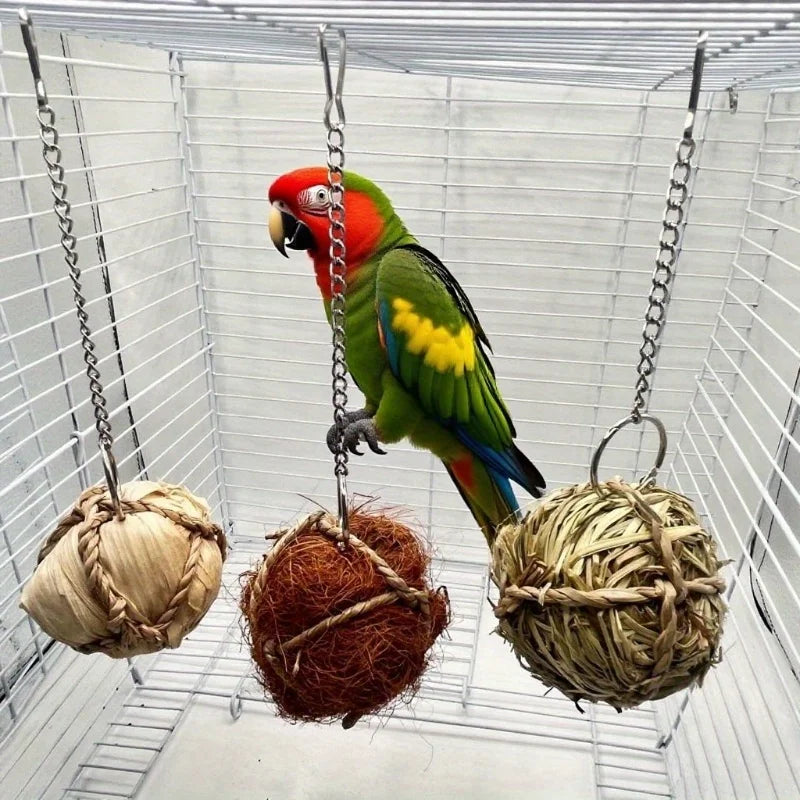 Natural Chewable Hay Ball