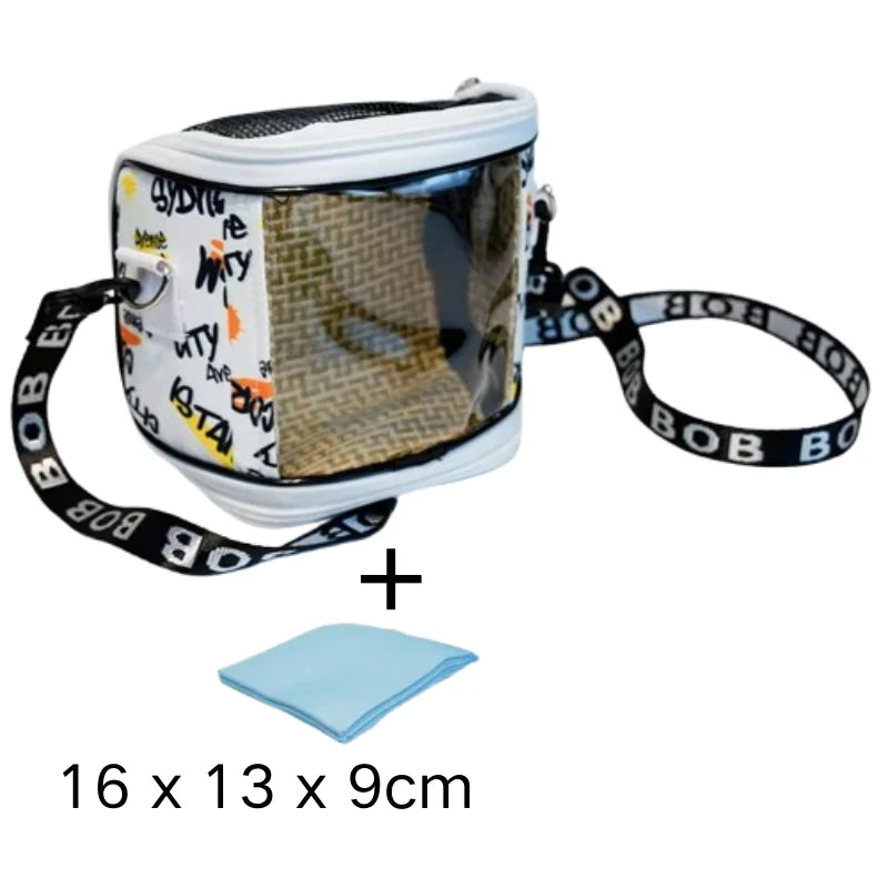 Portable Parrot Travel Bag — Breathable Carrier for Parrots & Small Birds