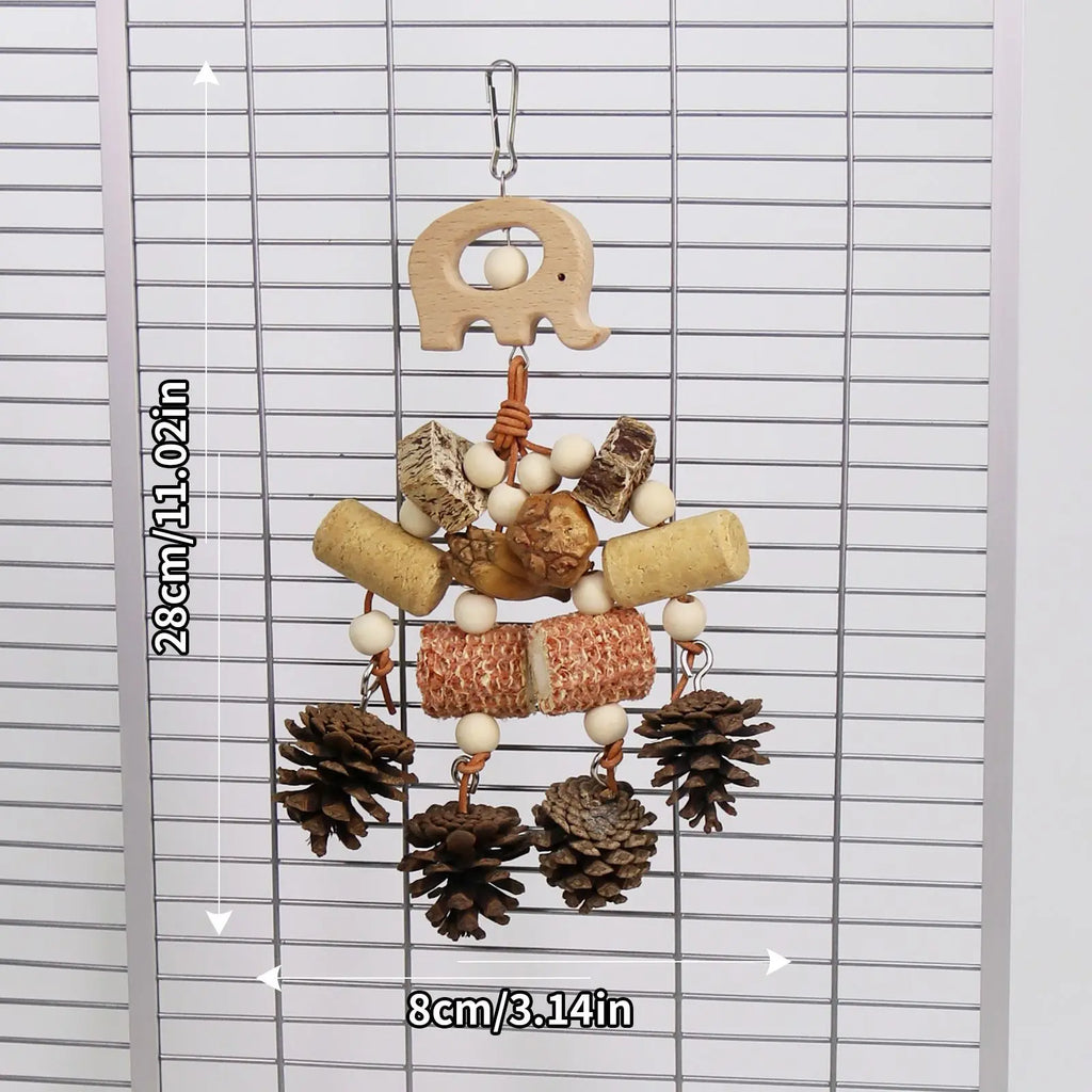 Wooden Animal Puzzle Chew Toy