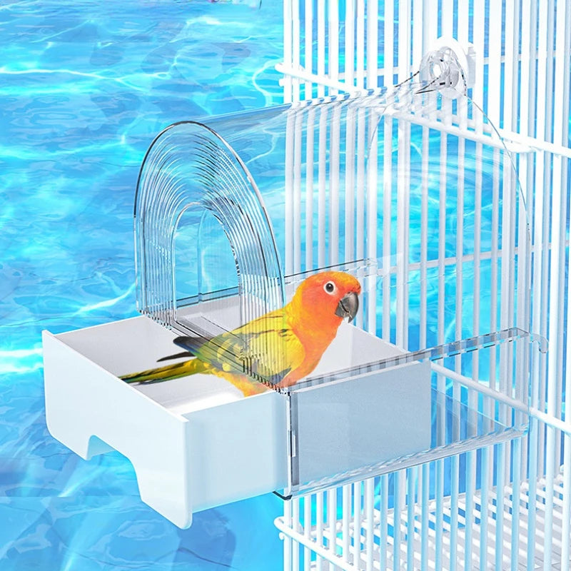 Large Bird Bath with Drawer