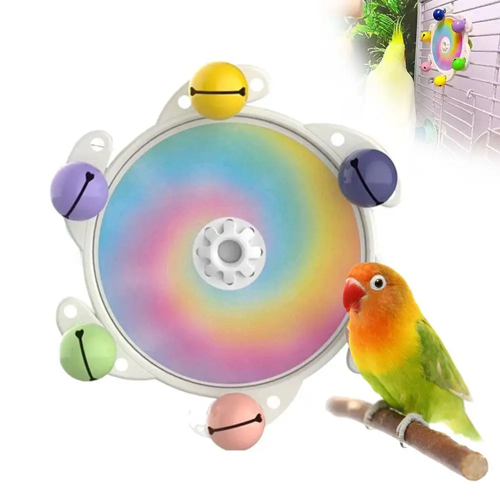Parrot Rotating Spinner Wheel Toy
