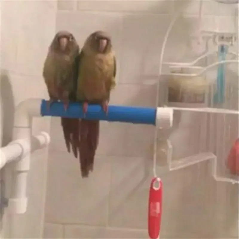 Parrot Bathing Shower Stand