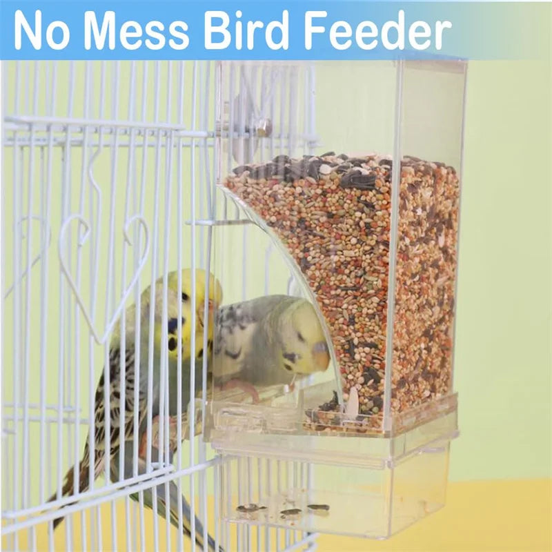 No-Mess Automatic Bird Feeder