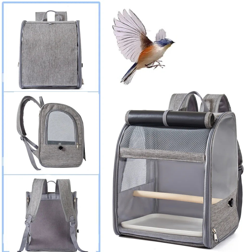 Parrot Travel Backpack with Perch & Tray
