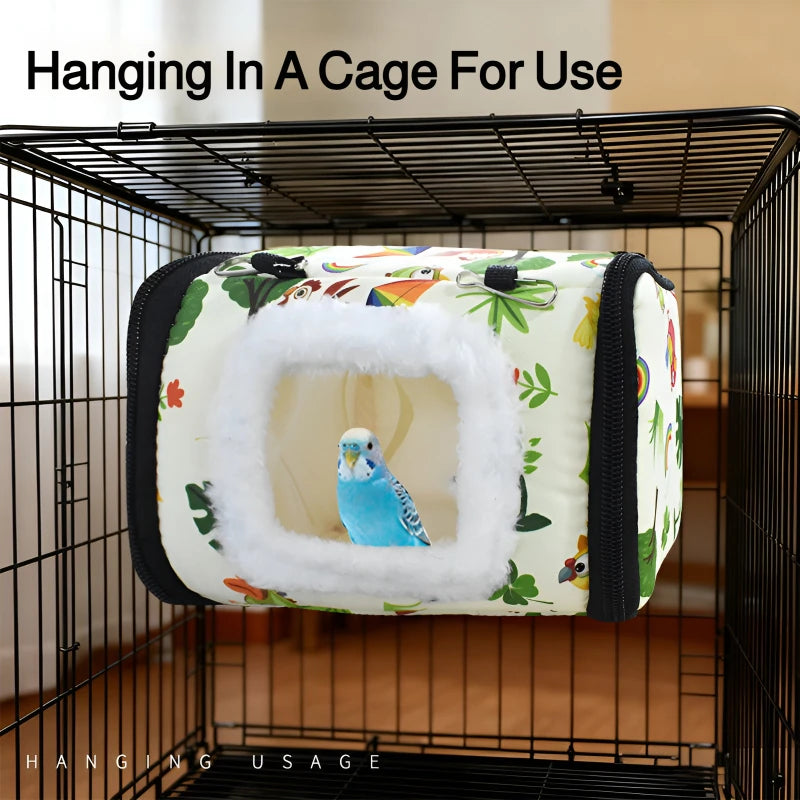 Soft Fluffy Hanging Nest House for Birds