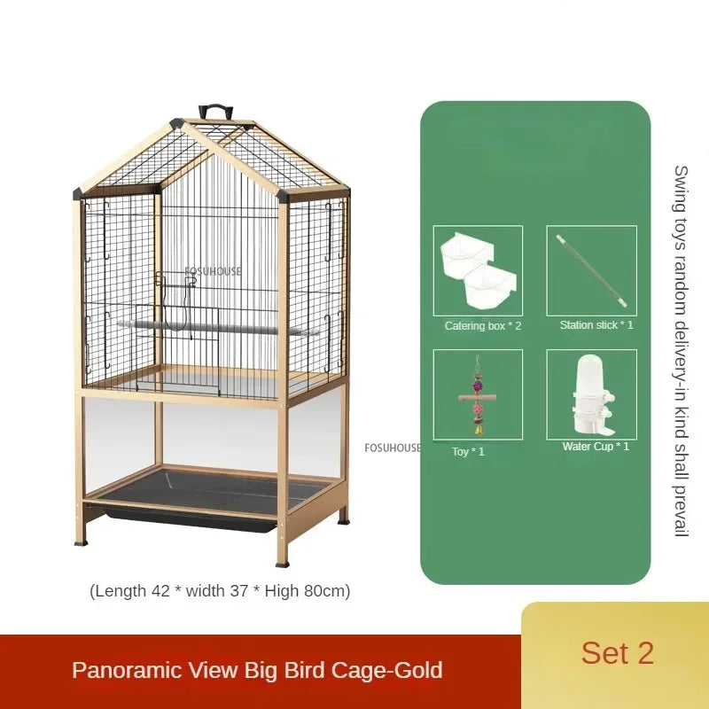 Portable Luxury Parrot Villa
