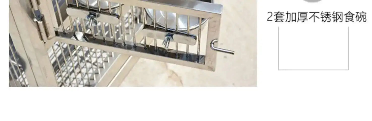 Stainless Steel Large Bird Cage