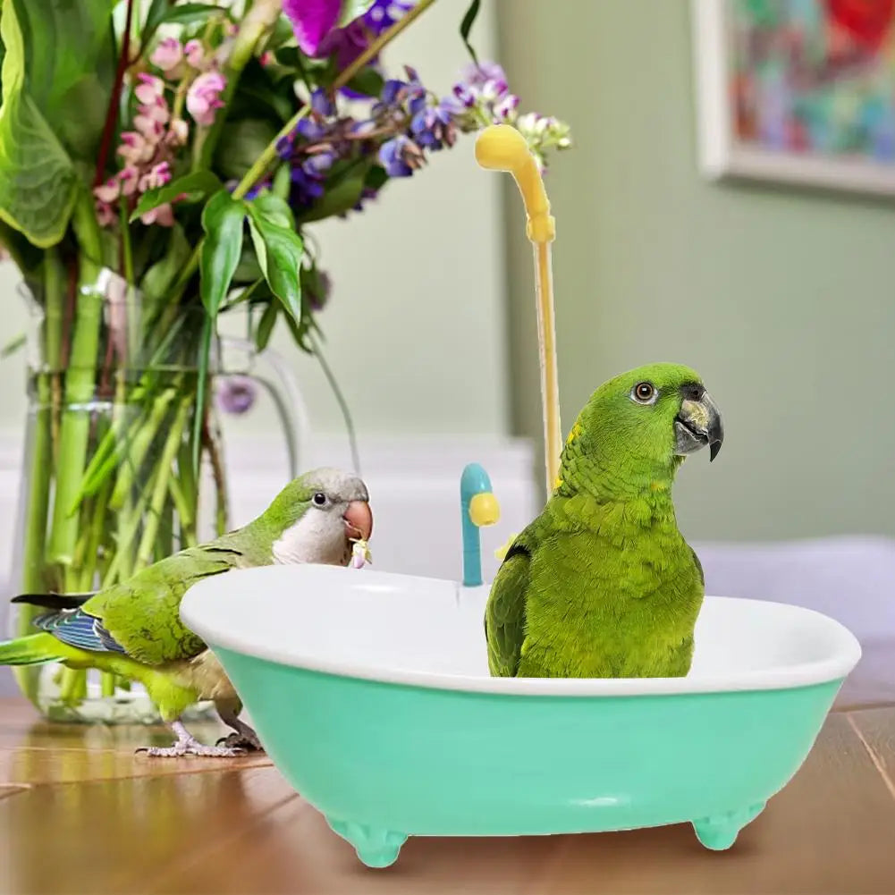 Automatic Bird Bathtub - Electric Shower for Parrots