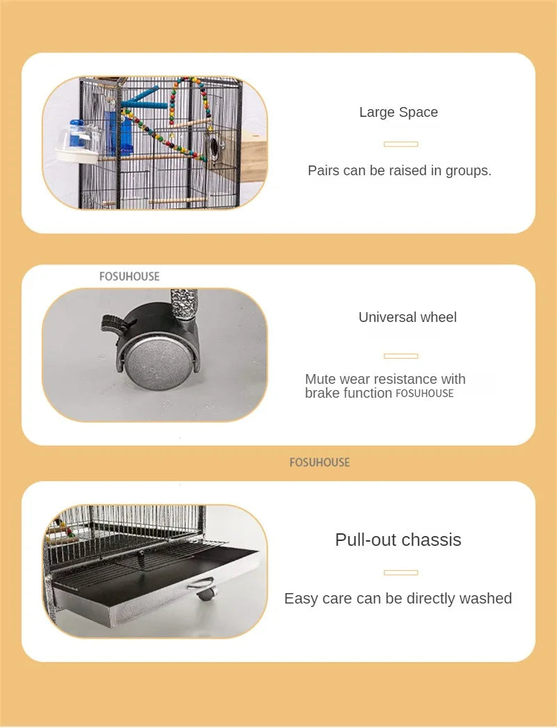 Luxury Starling Breeding Cage