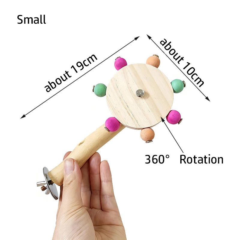 Rotating Windmill Foraging Toy