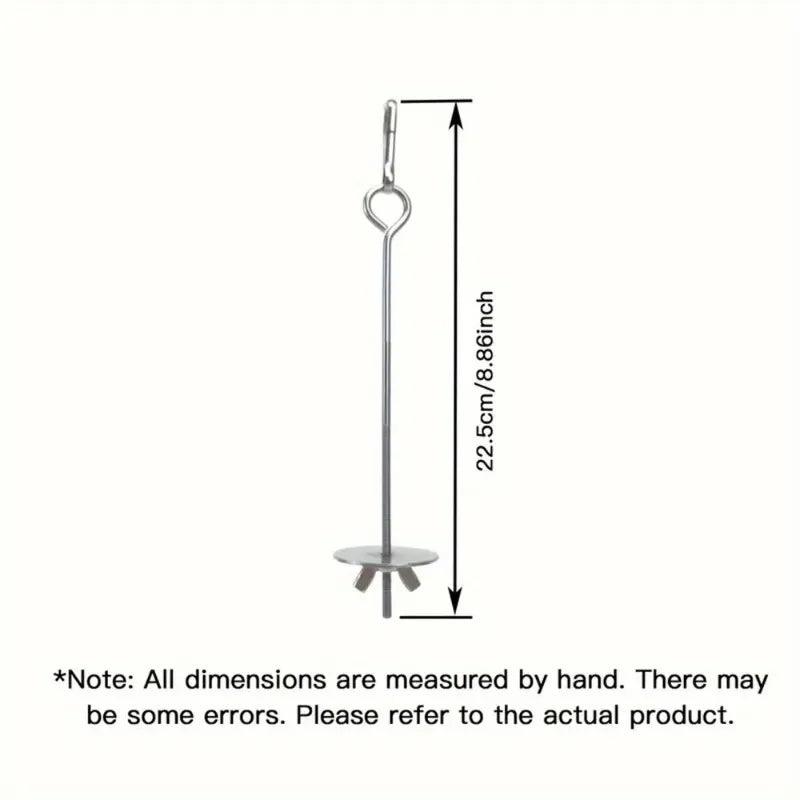 Stainless Steel Parrot Fruit Fork for Parrots