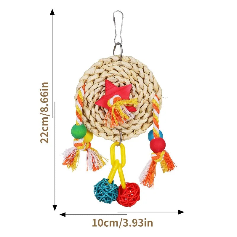 Double Ball Vine Chew Toy