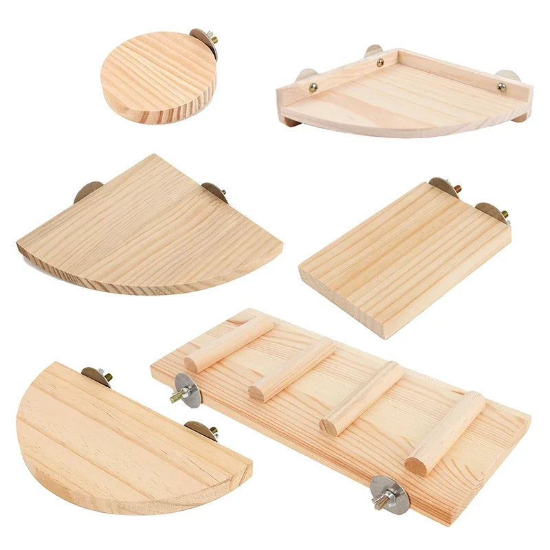 Wood Platform Stand - 3 Sizes