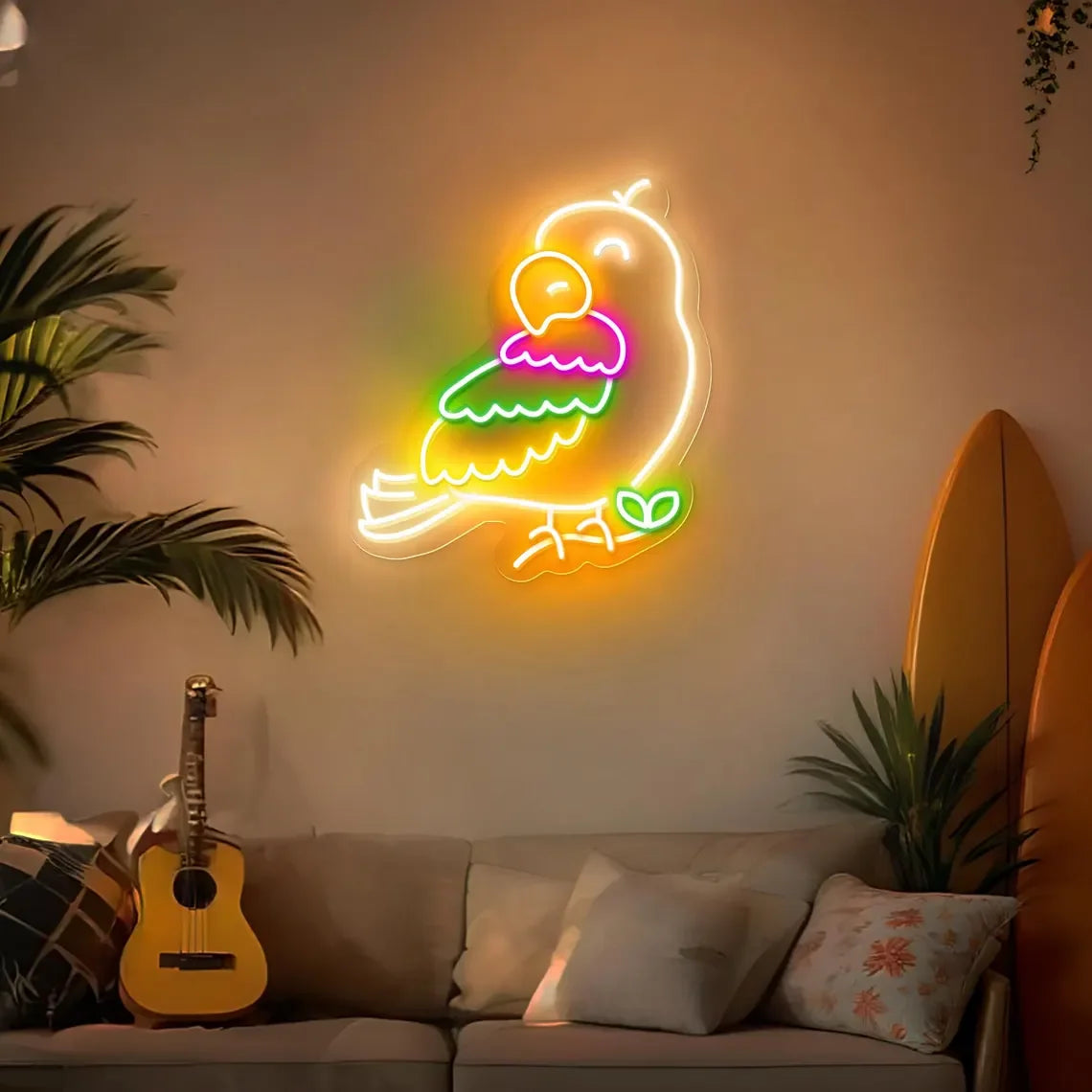 Parrot Neon Sign
