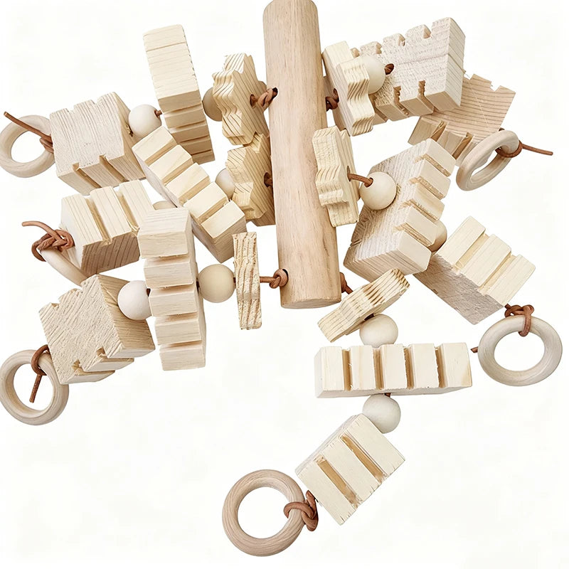 Large Wooden Chew Toy