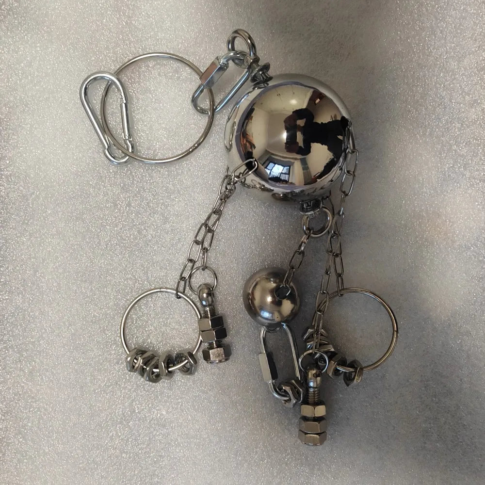 Stainless Steel Bell Chew Toy