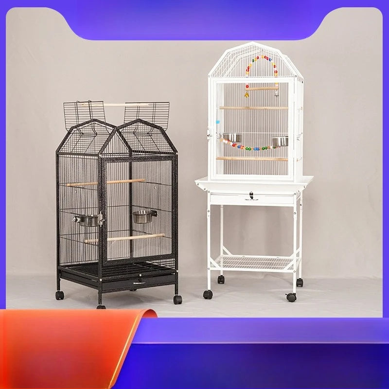 Luxury Metal Multi-Bird Aviary