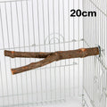 Natural Wood Bird Perch - Tree Branch Stand for Cages