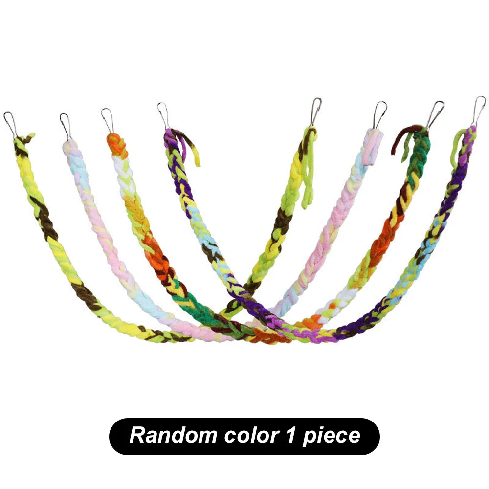 Bird Rope Bridge Swing Toy