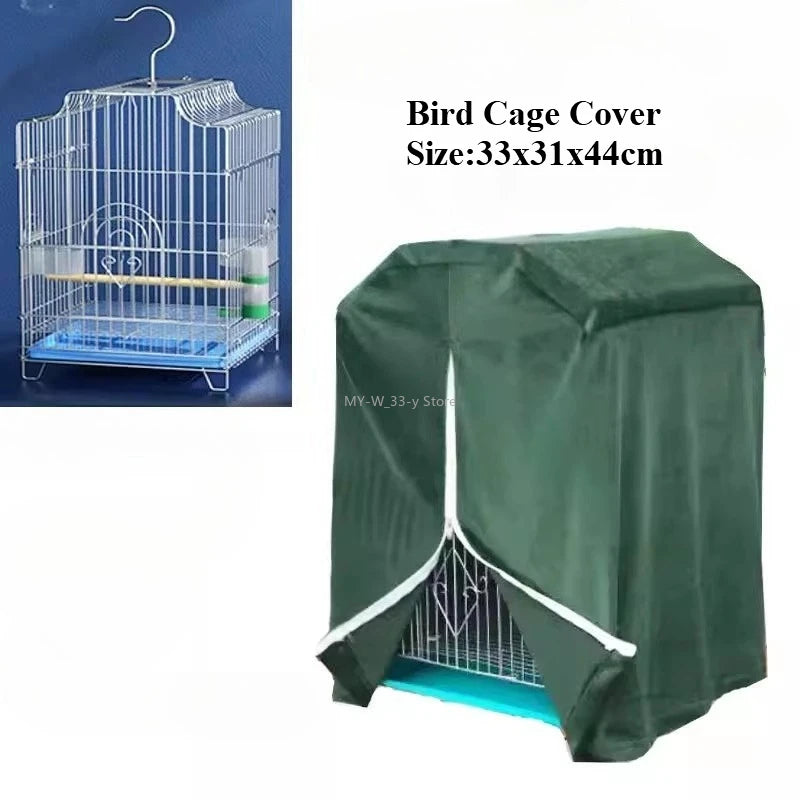 Bird Cage Cover - Breathable Sunshade & Splashproof