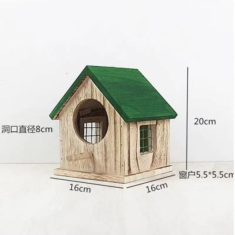 Wooden Parrot Nesting Box