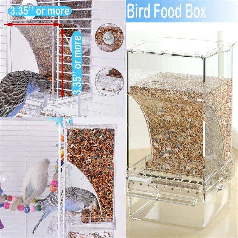 No-Mess Automatic Bird Feeder