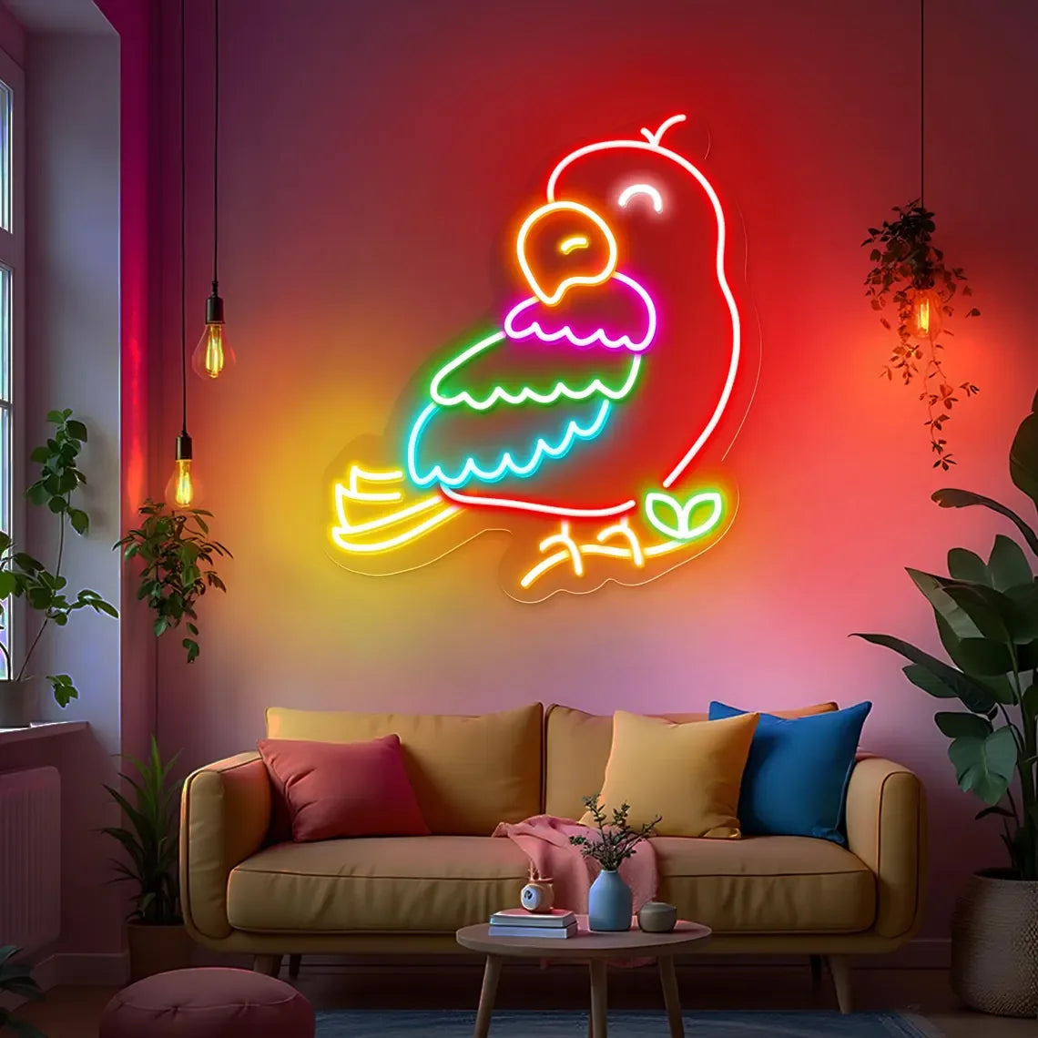 Parrot Neon Sign