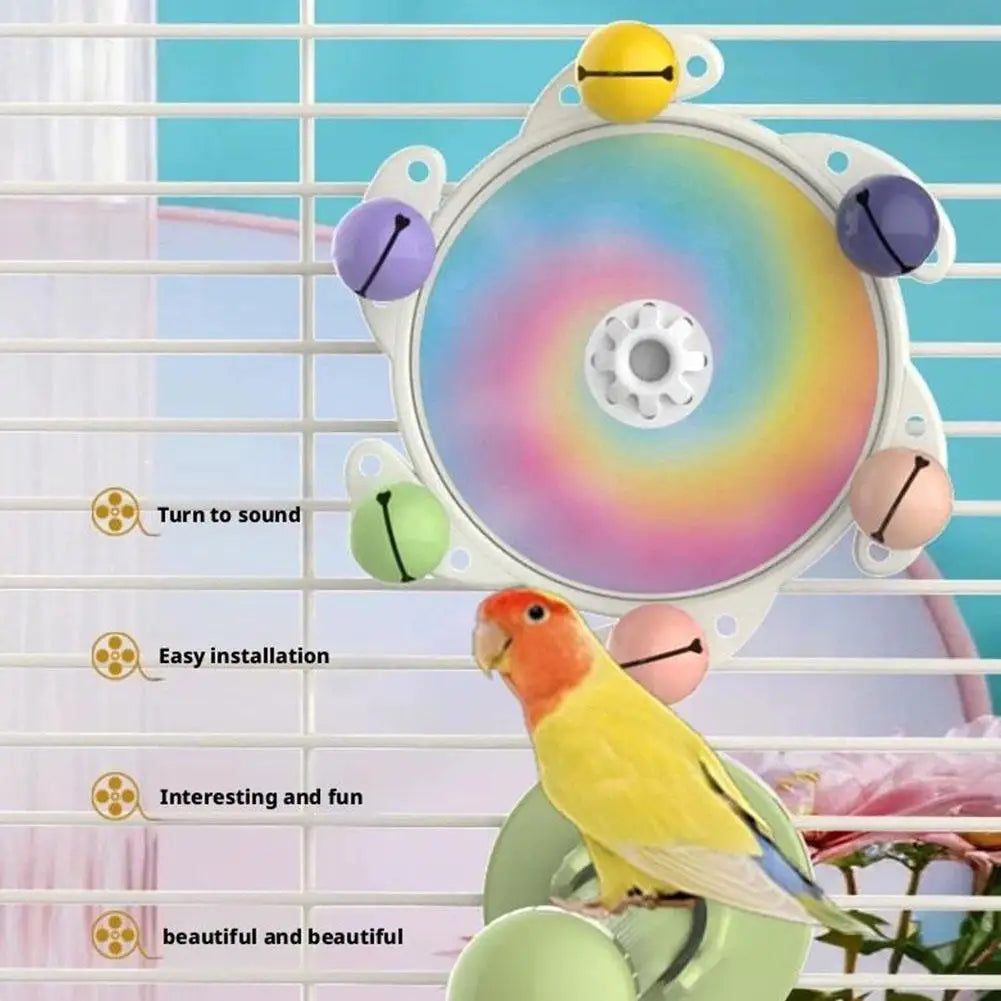 Parrot Rotating Spinner Wheel Toy