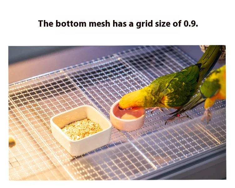 Thermostatic Parrot Breeding Cage