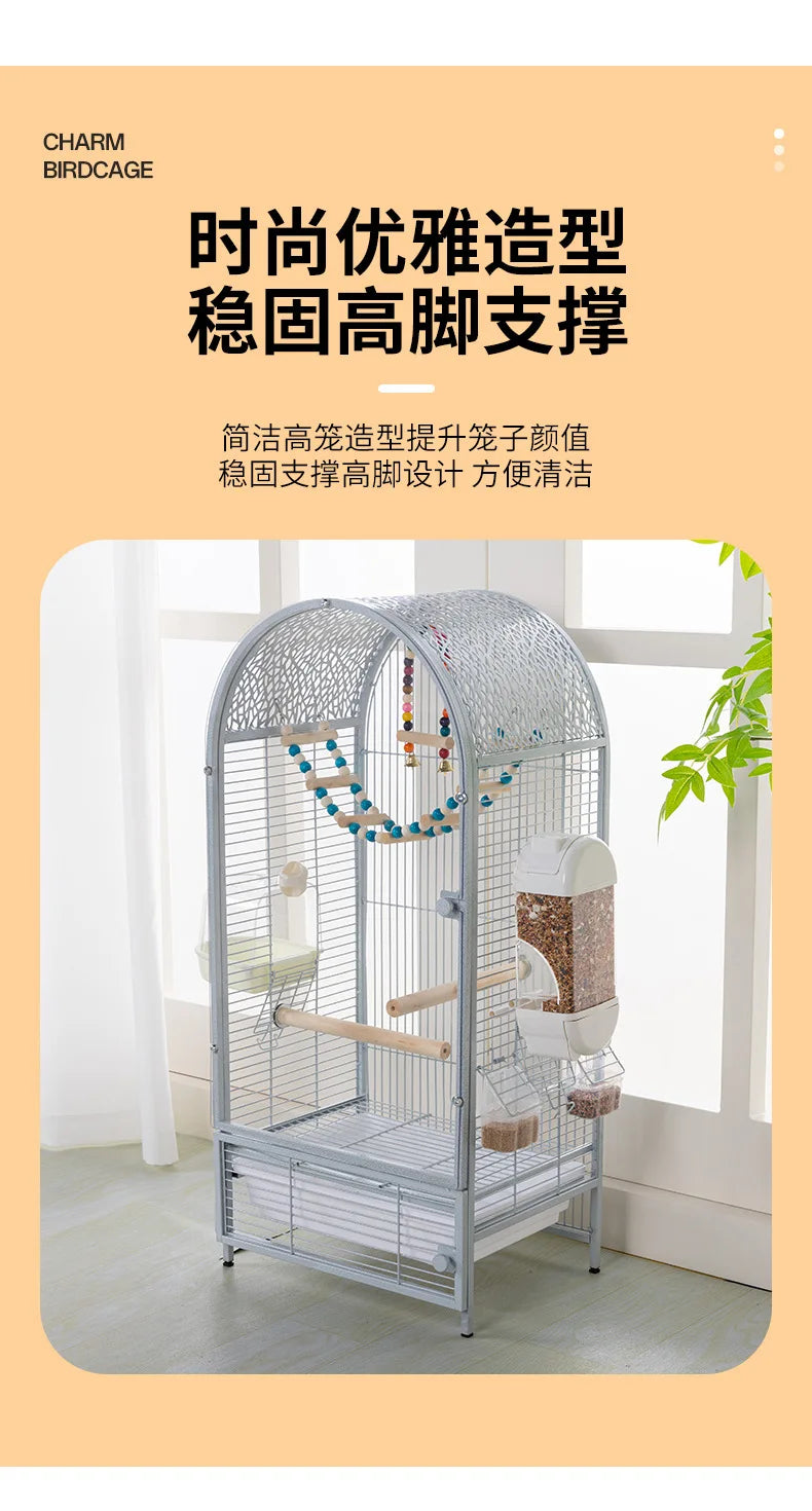 Large Acrylic Parrot Cage