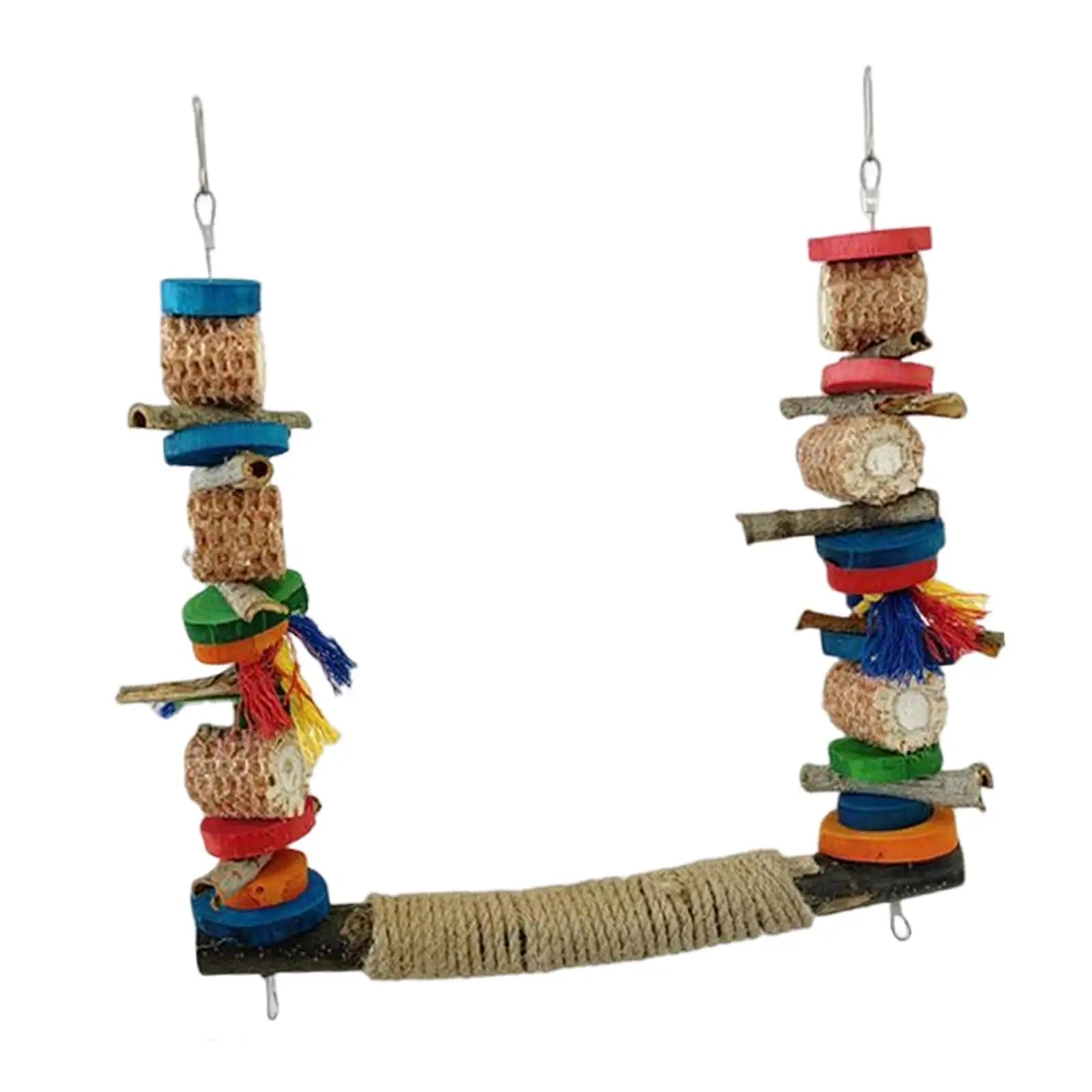 Wooden Perch Swing Stand