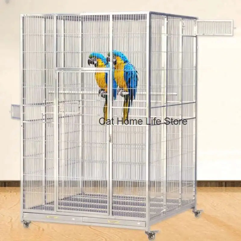 Stainless Steel Large Bird Cage