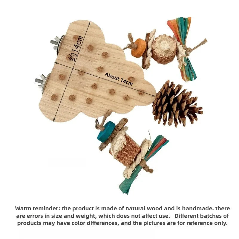 Wooden Beak Grinding Board