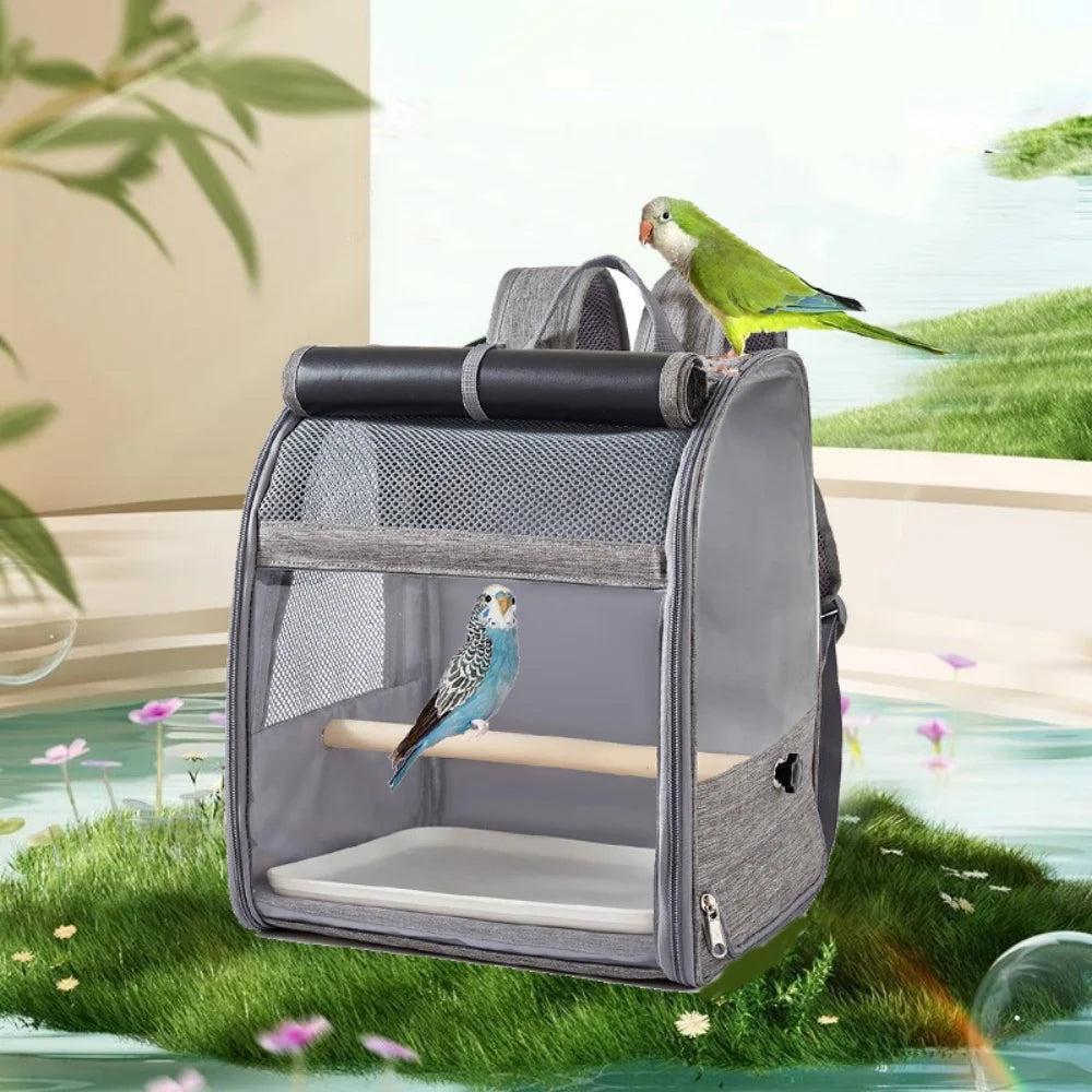 Parrot Travel Backpack with Perch & Tray
