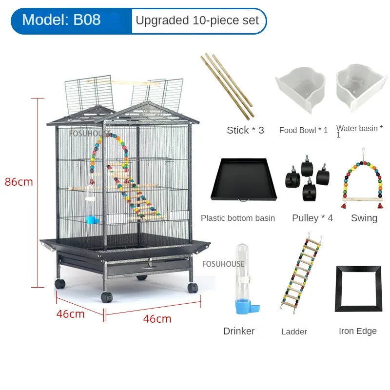 Luxury Starling Breeding Cage