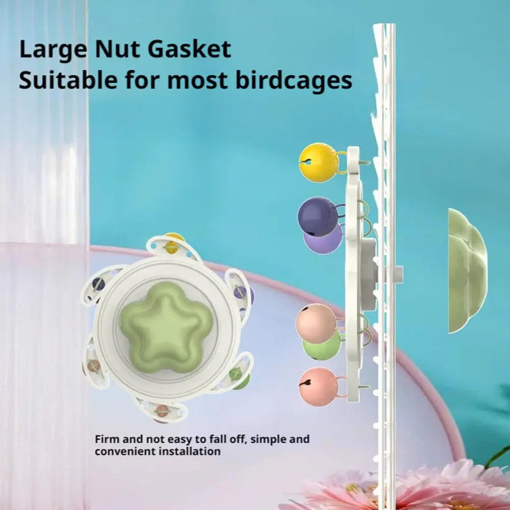 Parrot Rotating Spinner Wheel Toy