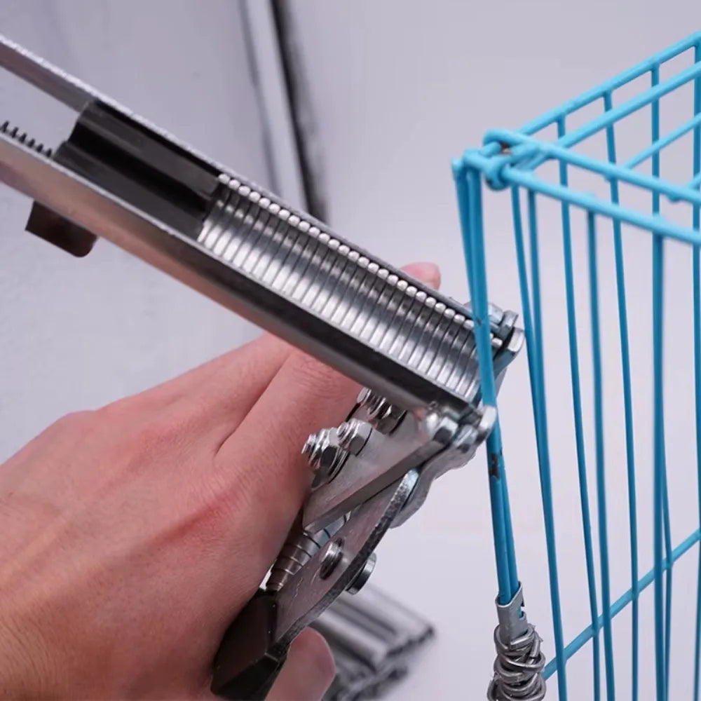 Hog Ring Plier Tool for Bird & Poultry Cages