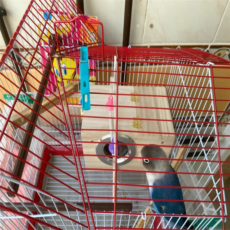 Wooden Bird Nesting Box