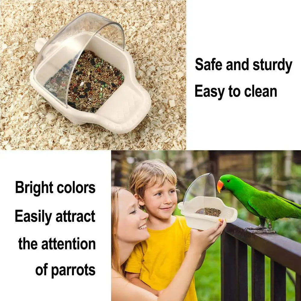 Hanging Bird Bath Cube