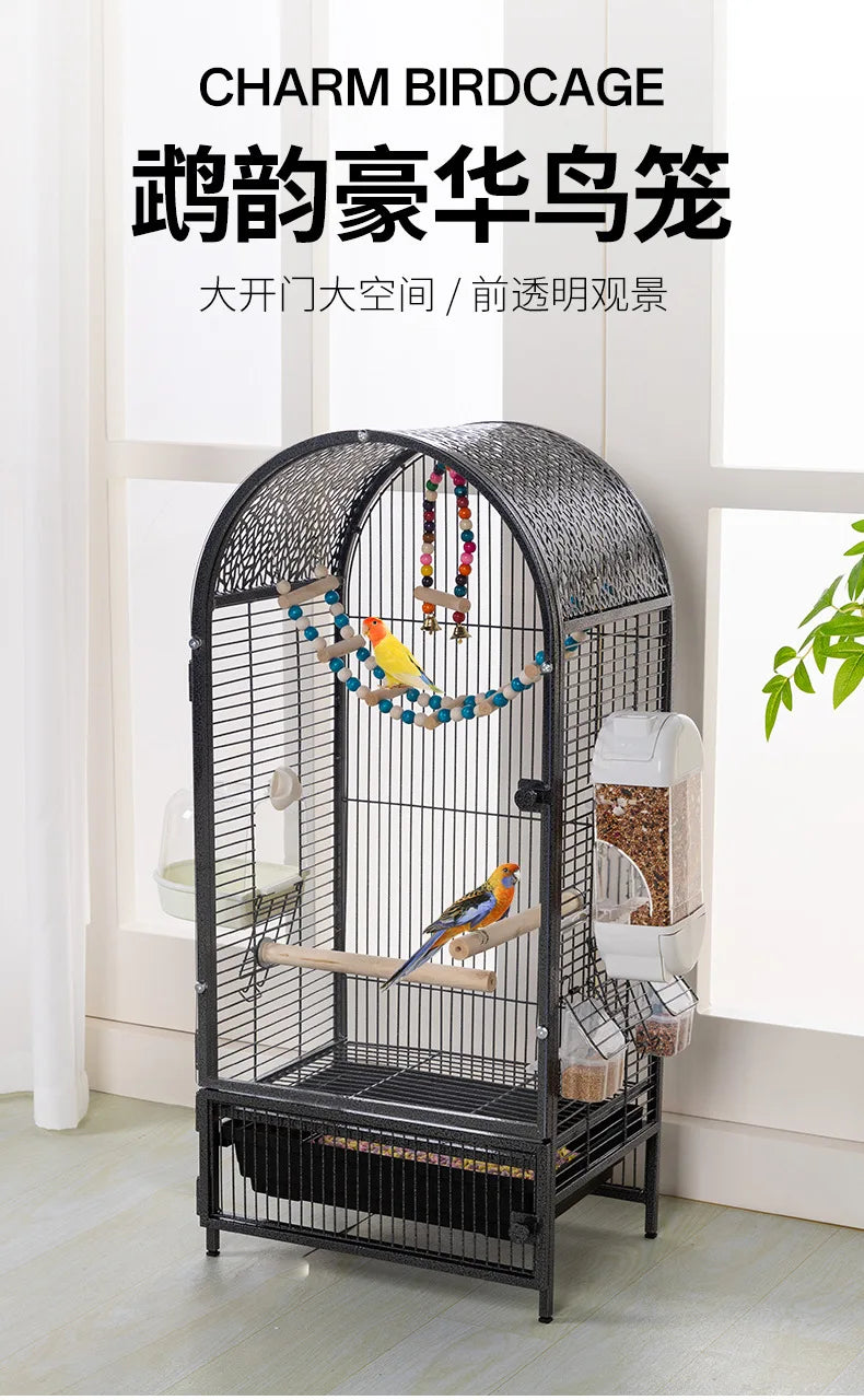 Large Acrylic Parrot Cage