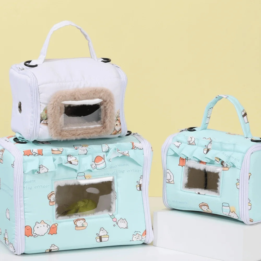 Warm Parrot Carrier Bag