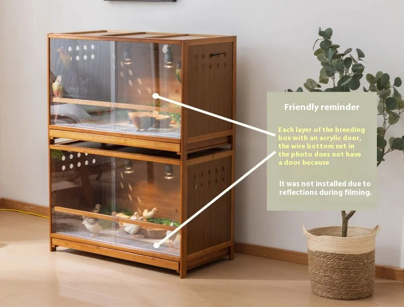 Thermostatic Parrot Breeding Cage