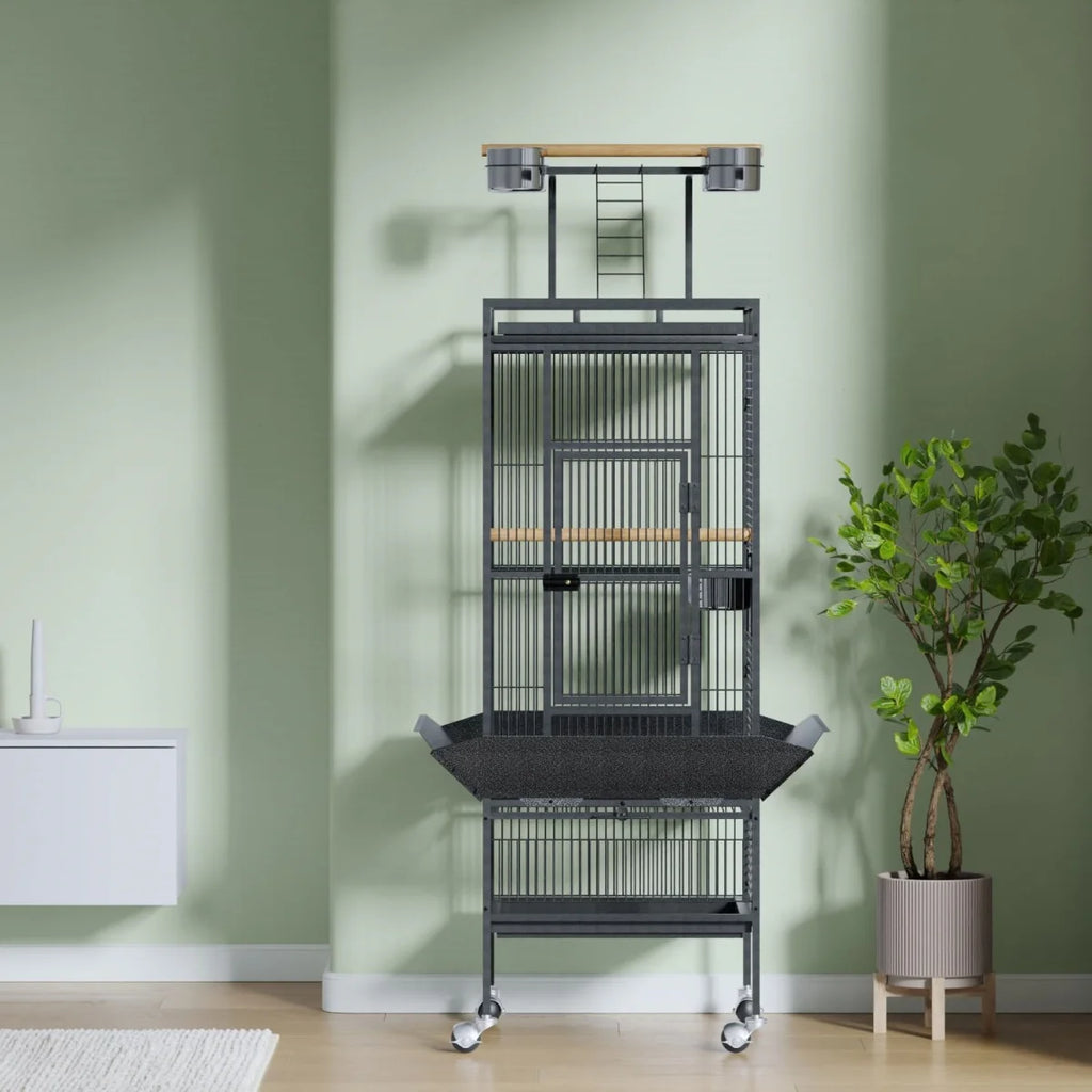 Large Metal Bird Cage - 61 Inch