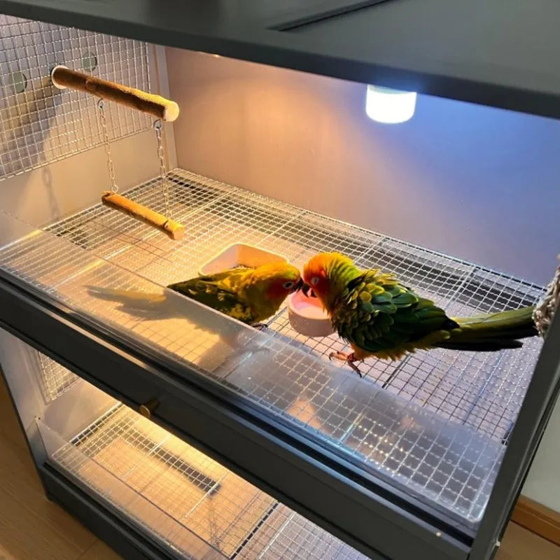 Thermostatic Parrot Breeding Cage