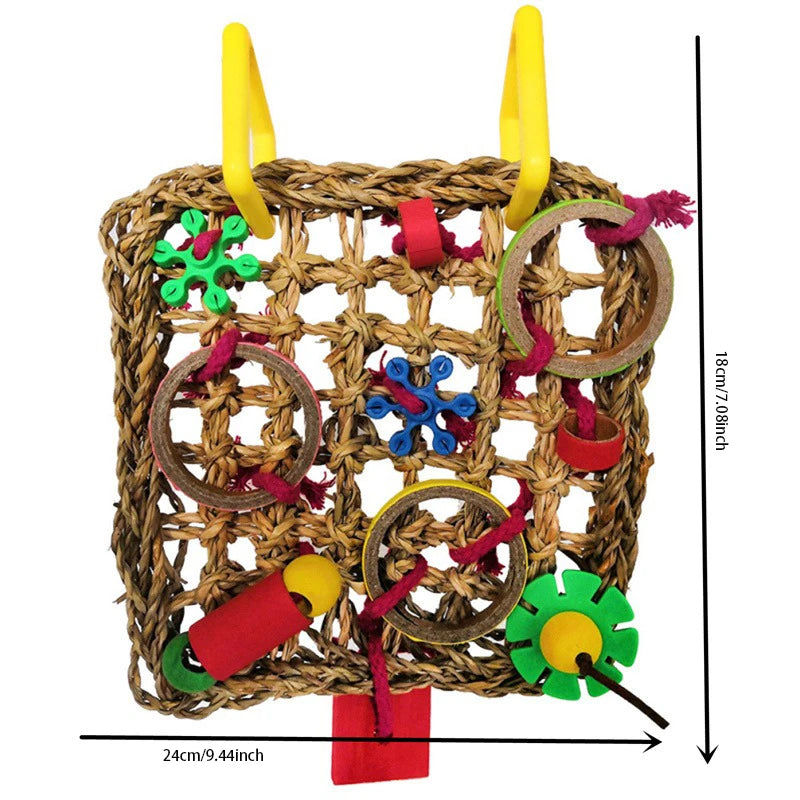 Bird Climbing Rope Swing Play Ladder