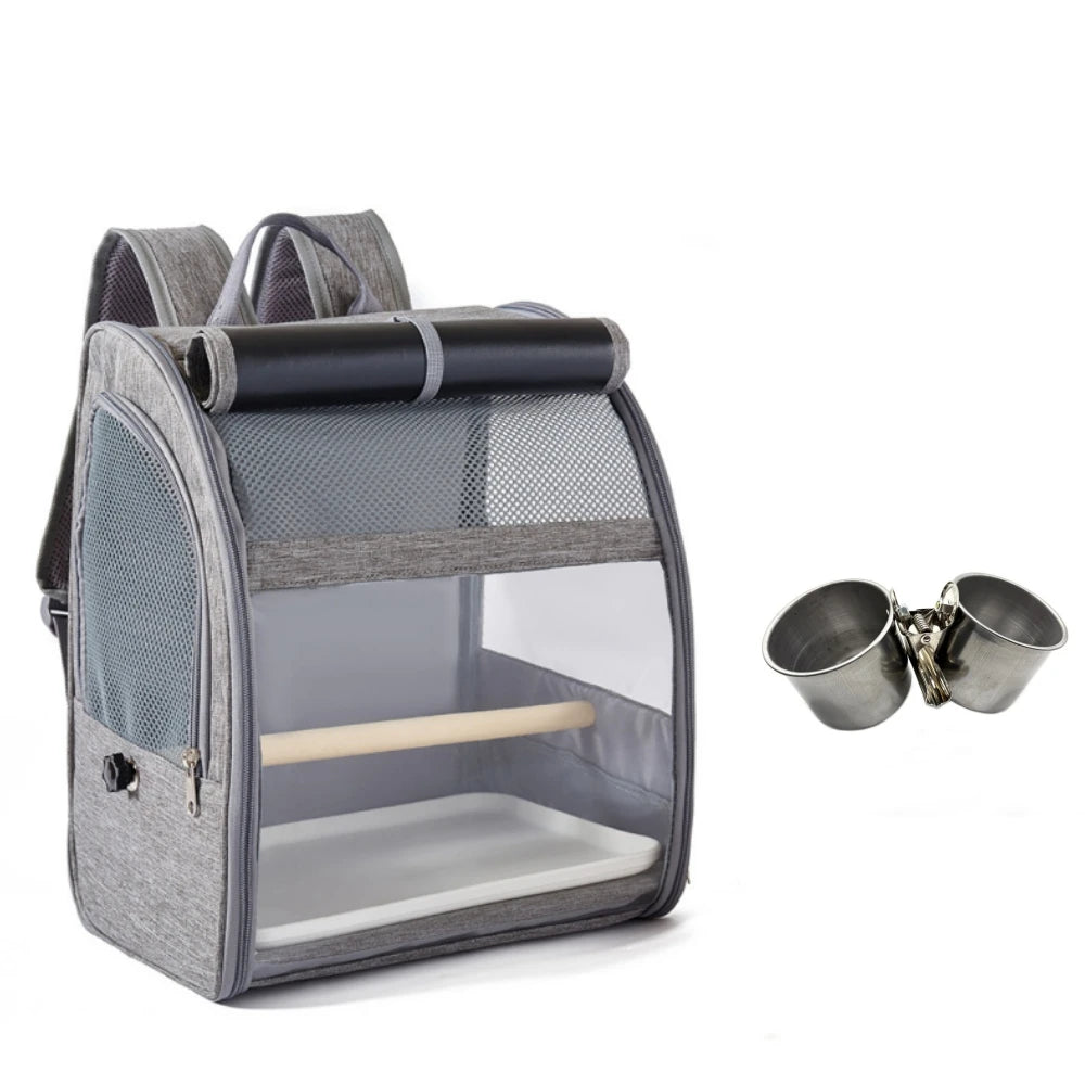 Parrot Travel Backpack with Perch & Tray